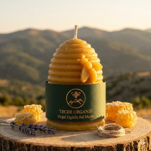 Doğal Figürlü Bal Mumu
