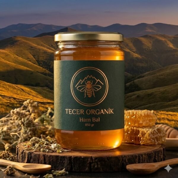 Tecer Dağı Doğal Yayla Ham Balı – 850 gr