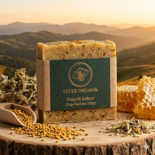 El Yapımı Polenli Sabun – 100 gr