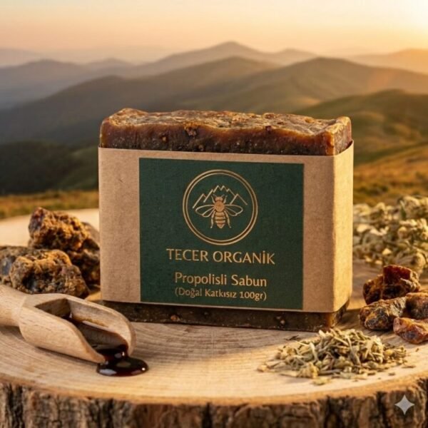 El Yapımı Propolisli Sabun - 100 gr